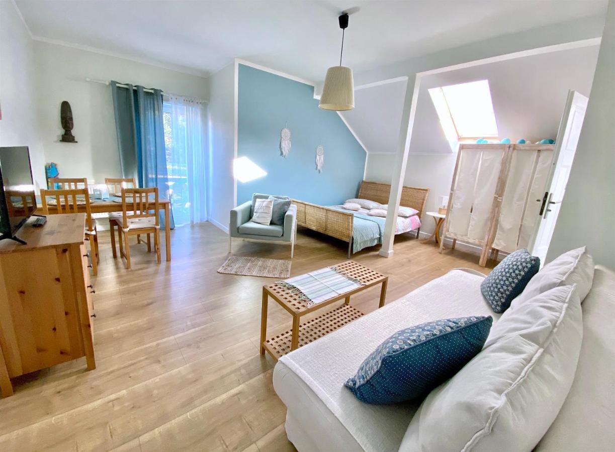Szary Domek Apartamenty أوستكا المظهر الخارجي الصورة