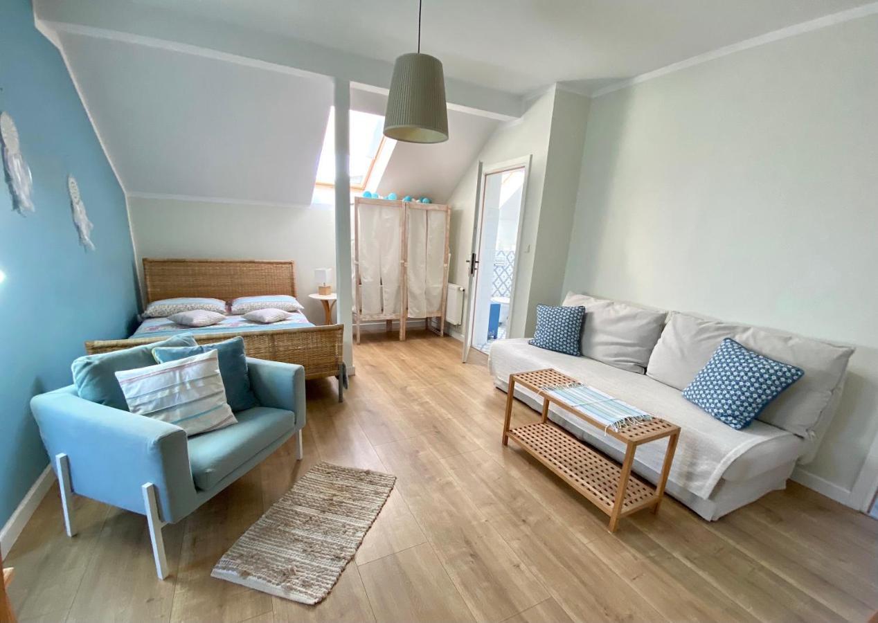 Szary Domek Apartamenty أوستكا المظهر الخارجي الصورة